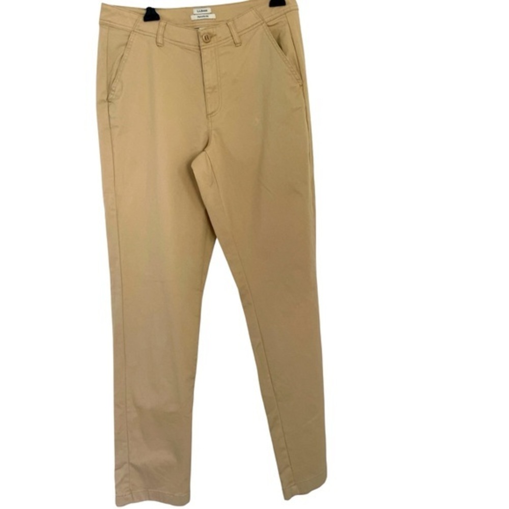 L.L. Bean Women’s Favorite Fit  Khaki Chinos in size 10MT